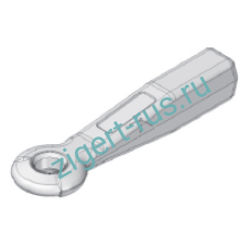 Сцепная петля V.ORLANDI Ø40 мм вварная (D=125kN, Dc=74kN, 335x65x60 мм) ORLANDI OC40W04