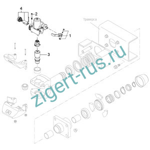 Ремкомплект пальца ТСУ RO57 / RO57flex ROCKINGER ROE71192 Ремкомплект пальца ТСУ RO57 / RO57flex ROCKINGER ROE71192